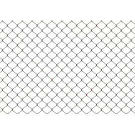 Techno Security Malla Ciclónica Acero 1.5 Metros Altura, 20m Largo C/14