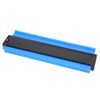 Contour Gauge ABS Plastic Multifunctional Irregular Ruler Woodwooking Measuring ToolBlue