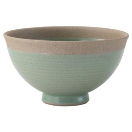 Arita Ware 74076 Rice Bowl, Lightweight, Capacity: Approx. 10.1 fl oz (300 ml), Pottery, Light Gray, Made in Japan
