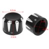 AQIMY Motorcycle Front Axle Slider Aluminum CNC Shallow Cut 2008-2017