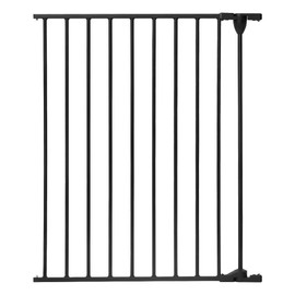 COMOMY Gate Extension 30" Tall, Suitable for 80" and 198" Wide Iron Fence Door of COMOMY, Create a Spacious and Secure Environment for Your Pets, Black