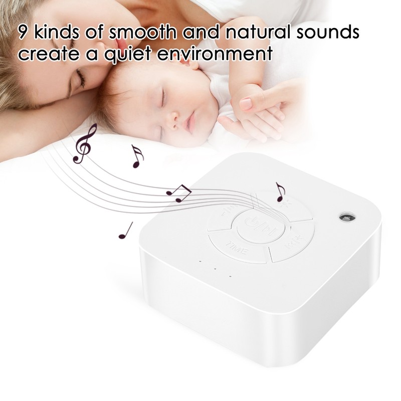 White Noise Machine Timing Shutdown Sleep Sound Relax for Baby