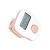 Ring Counter White Manual Luminous Ring Type USB Rechargeable Sweat