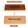 IMOTECHOM 5-Pieces Carbide Tipped Woodturning Tools Lathe Chisel Set with