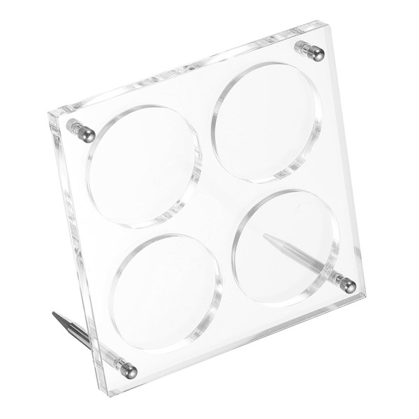 PATIKIL 2.3" Acrylic Coin Display Frame, 3D Floating Display Case