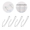 Curtain Hooks Metal Curtain Header Tape Drapery Hooks for Curtains