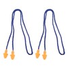 2Pcs Earplug Soft Silicone Ear Plug Tree Design Noise Reduction