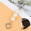 BetterJonny 3 Colors Pearl Bag Chain, 5.1 inches (13 cm),
