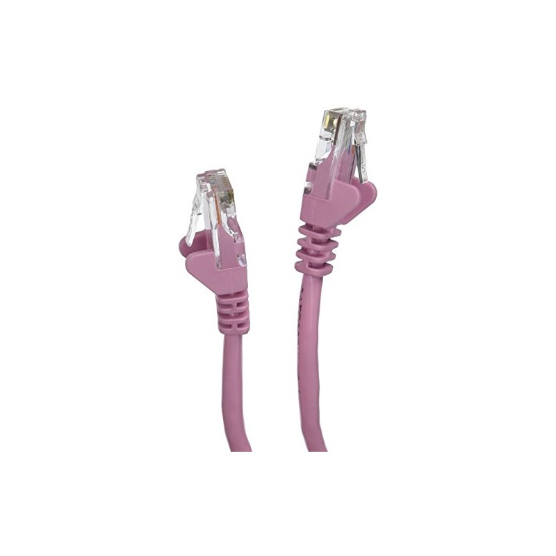 Belkin A3L791-03-PNK-S 3-Feet Cat 5E Network Cable, Pink