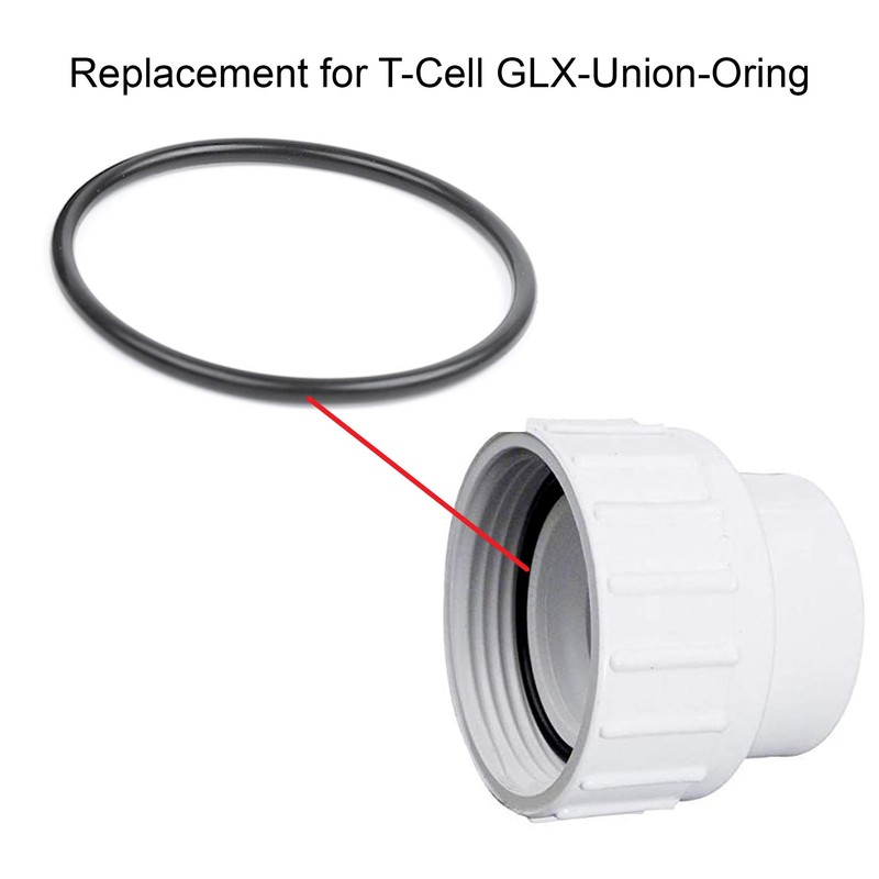 (8-Pack) Salt Cell O-Ring Compatible with Hayward GLX-Cell-Union Buna-N for