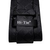 Hi-Tie Men's Solid Colour Tie Handkerchief Wedding Party Classic Tie