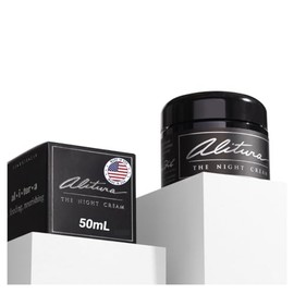 Alitura Crema de noche antienvejecimiento con cido hialurnico - para hombres y mujeres - para piel radiante - Crema antiarrugas para cara con 10 cido 