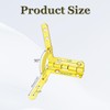 4 Pcs 90 Degree Box Hinges, Heavy Duty Rust-Resistant Jewelry