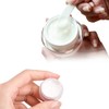 Empty Sample Pots, 4 Pcs Empty Plastic Cosmetic Jars, Clear