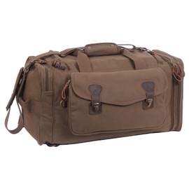 Rothco Canvas Extended Stay Travel Duffle Bag - Brown