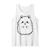 Cute Adorable Hamster Funny Face Furry Friend Tank Top