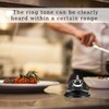 Pack of 2 Table Bell, Table Bell, Reception Bell, Black