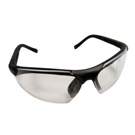 SAS Safety 541-1500 Sidewinder Readers Eyewear, Black Frame, 1.5 x Reader Lens