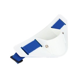 Yosoo Cinturón de combate de pesca, Soporte de plástico ajustable para caña de pescar Cinturón de lucha Soporte de cintura