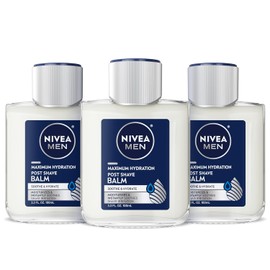 NIVEA FOR MEN Moisturizing Post Shave Balm 3.30 oz (Pack of 3)