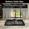 PJYuCien Rectangle Dog Playpen Bottom Pad - Fits 8 Panels