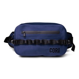 Waterproof Waist Pack 2.5L | Waterproof Belt Bag with Wide, Comfortable Waist Strap, Floating Waterproof Fanny Pack for Travel, Fly Fishing, Beach, Swimming, Paddleboarding, Kayaking (Dark Blue)