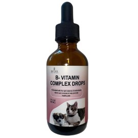 Ka'Dee Simply Beyouful B-Vitamin Complex Drops for Cats, Liquid Supplement with Antioxidants, 2 fl oz