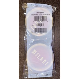 Milani Lot of 2 Milani Rose Powder Blush 13 Wild Rose 0.35oz NEW SEALED