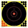 SHOOT-N-C 12 Inch Bullseye Targets - 50 Count Pack with