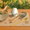 Matcha Whisk Set - 4PCS, Matcha Whisk, Whisk Holder, Sifter,
