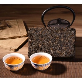 PU-ERH BRICK SHOU 2007 NANNUO SHAN ORGANIC (250g)（普洱熟茶）