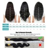 13 x 4 cm Scalloped Clear Swiss Lace Front Closure