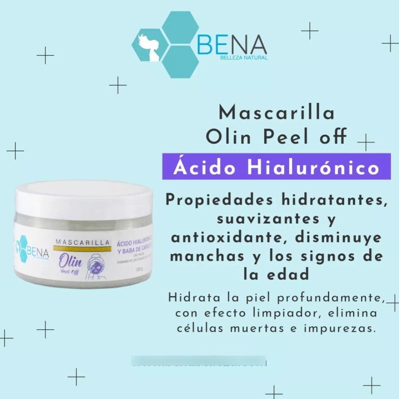 BENA Mascarillas Peel Off Kit Carbon Oro Frutos Baba Caracol