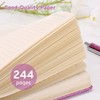 Yonavita Purple Glitter Diary with Lock & Key, No-Shed Sparkle