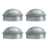 VIVIDA 2-7/8" Fence Post Caps, Chain Link Post Caps, Galvanized