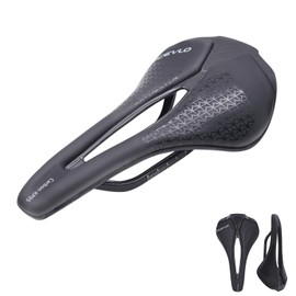 Bicycle Saddle, Road Bike, Cushion, Sports Saddle, Back Painless, Carbon, Lightweight (Full Carbon, 4.5 ± 0.2 oz (130 ± 5 g)
