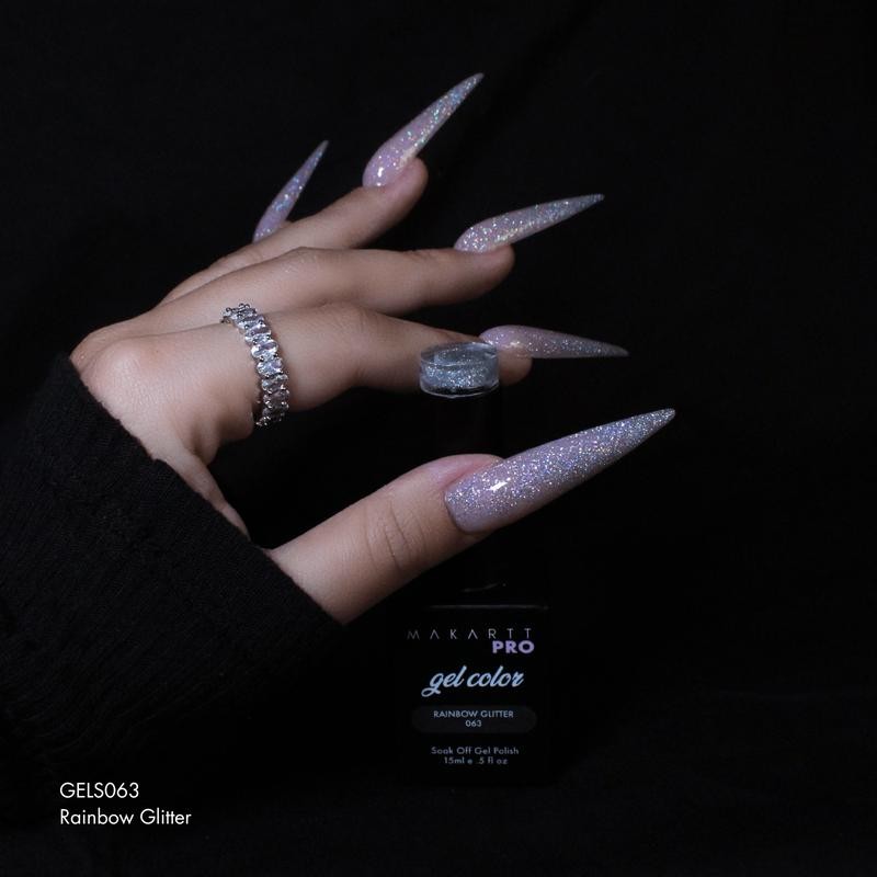 FX Gel Polish (15ml) - Color: Reflective Glitter
