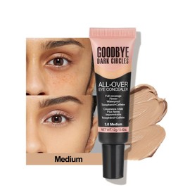 Seamlessly Blends into Fair Skin without Looking Cakey or Stark, Full Coverage Concealer for Circles, Tattoo Cover Up & Colour, Long-Lasting Under Eye Concealer for All Skin Types(Medium)