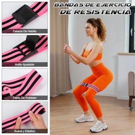 2PCS Ligas De Resistencia, Bandas De Resistencia Figura 8, Bandas Elásticas para El Entrenamiento De Yoga o Pilates