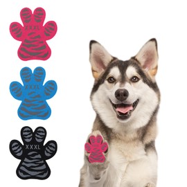 PawGrips Senior Dog Toe Grips - Anti-Slip, Traction Boots & Protectors for Hot Pavement, Whole Paws Pads (Multi-Color, XXXL)