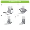 KEDLEY Lace Up Ankle Support Brace | Medical Grade Firm
