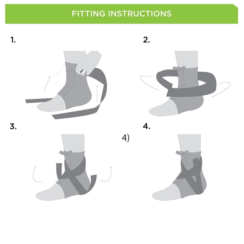 KEDLEY Lace Up Ankle Support Brace | Medical Grade Firm