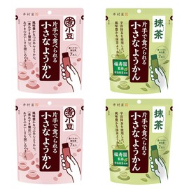 Imuraya Yokan / Matcha Green Tea Set Eaten with One Hand, 2 Each