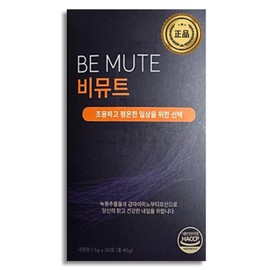 Medihop Bemute Premium Medihome Bemute Bemute GABA 1.5g / 메디홉 비뮤트 프리미엄 메디홈비뮤트 비무트 GABA 1.5g X 30포 (45g)