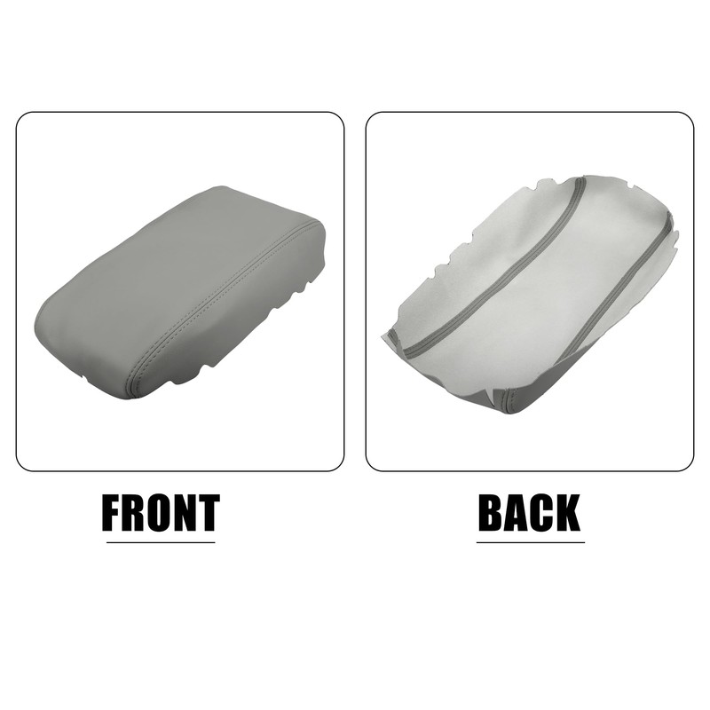 X AUTOHAUX Car Center Console Lid Armrest Seat Box Cover
