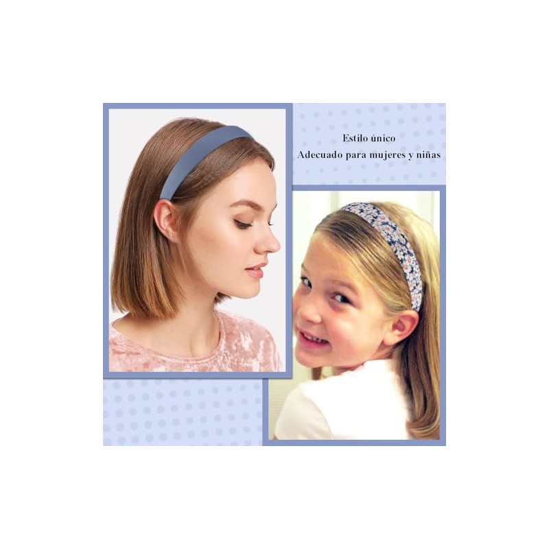 GeorgeX Diademas para Mujer, 7 Piezas Diferentes Bandas para el