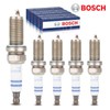 5x Original Bosch 0242236577 Spark Plug Compatible with C4 2004-2013