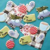 Wilton Holiday Multi-Cookie Cutter Sheet, Red