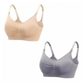 Compraymas Par 2 Brasier Maternidad Brassier Lactancia Brasieres Sosten