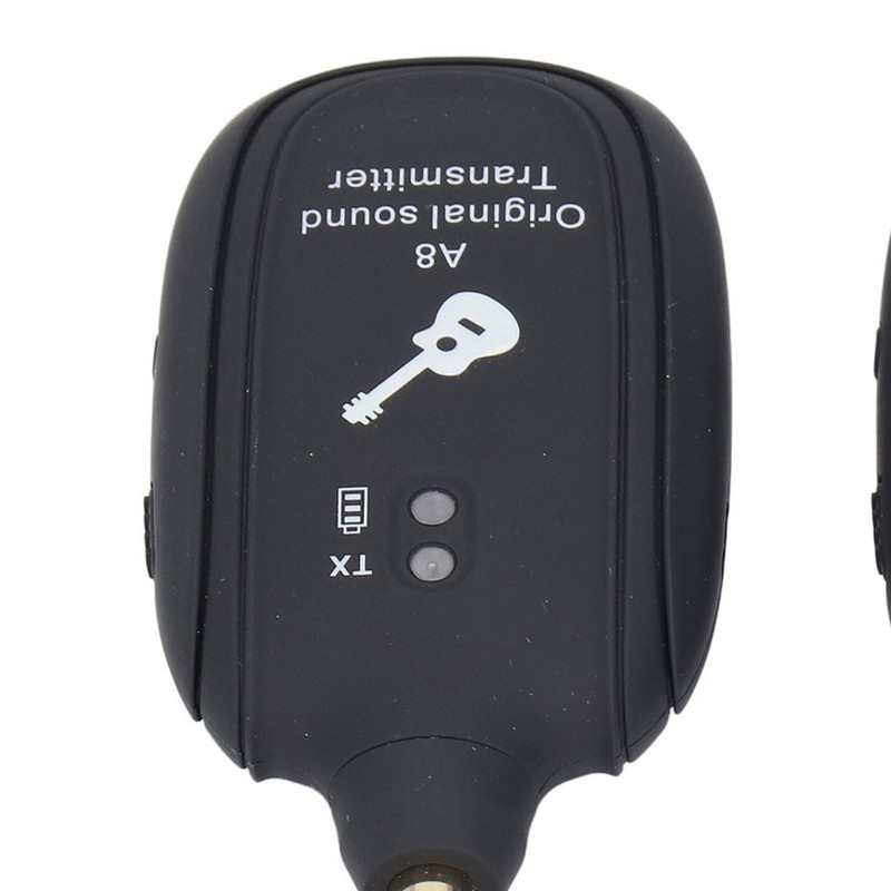 Electric Guitar Transmitter Receiver Set 6.35mm Rechargeable Wireless Guitar System